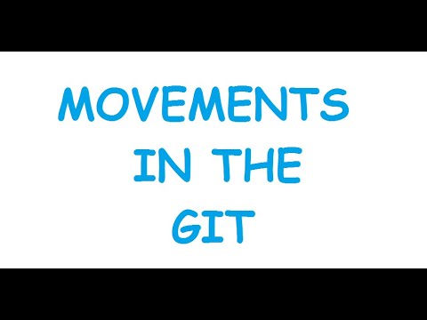 Movements in the GIT | Physiology | GIT | Lecture # 4