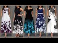 Fabulous Stunning And Elegant Beautiful Printed Long ALine /High Waist Maxi Design