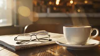Relaxing Winter Cafe Jazz 🌙 Soft Night Ambience & Music for Work & Peace