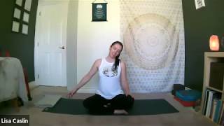 45 minute gentle floor based Yoga practice screenshot 4