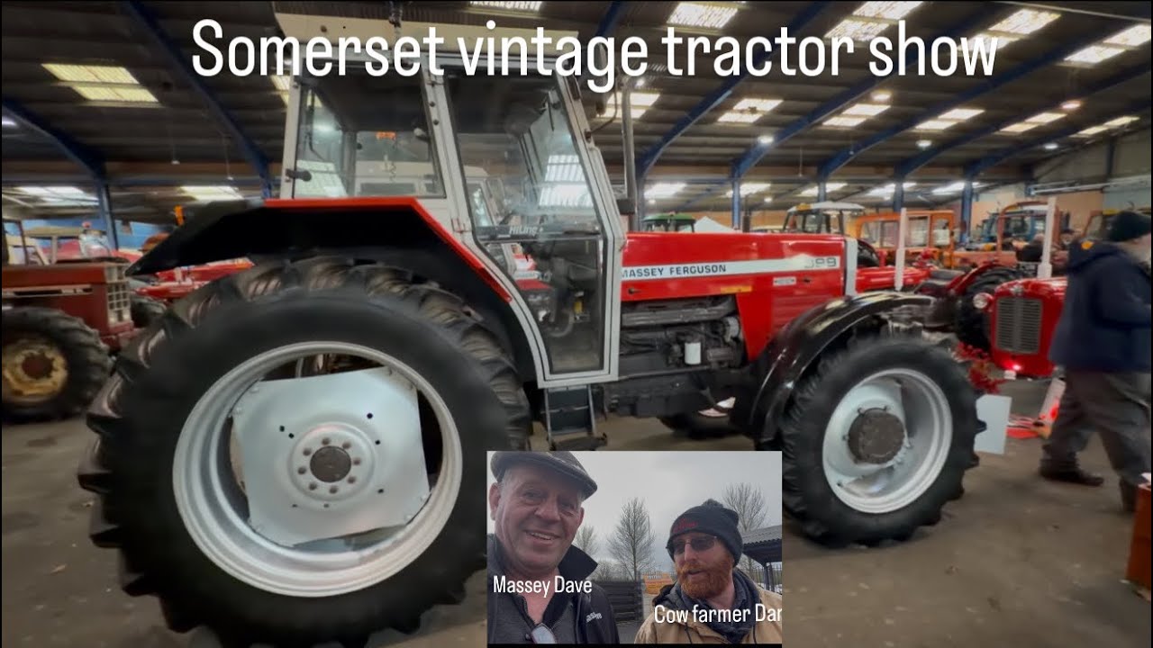 Выставка старинных тракторов в Сомерсете, и я встречаюсь с фермером Дэном, который занимается раз...