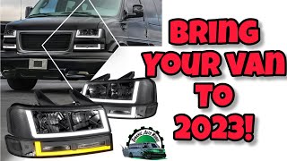 How to replace headlights | Chevrolet/GMC | Express/Savanna | 2003-2023