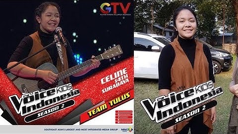 Celine “Vagabond" (Cover) | The Blind Auditions | The Voice Kids Indonesia GlobalTV 2017