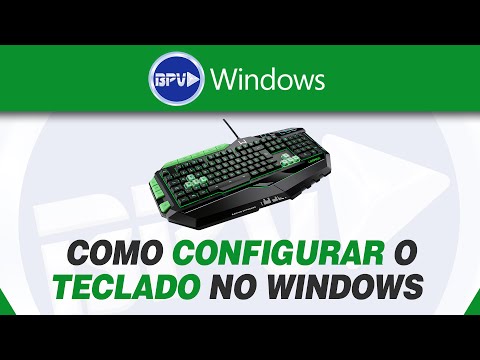 Como configurar o teclado no (Windows 8, 8.1 e 10)