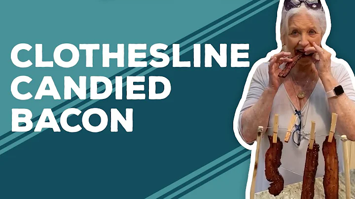 Quarantine Cooking: Clothesline Candied Bacon Recipe
