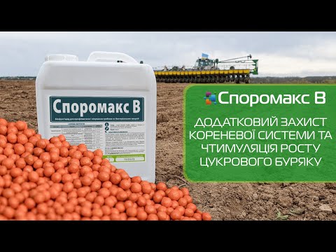 Споромакс В - Додатковий захист кореневої системи та стимуляція росту цукрового буряку