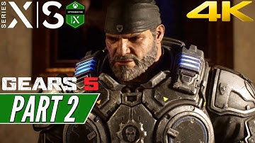 GEARS 5 (XBOX SERIES X) Walkthrough Gameplay 4K 60FPS [PART 2] DIPLOMACY - No Commentary