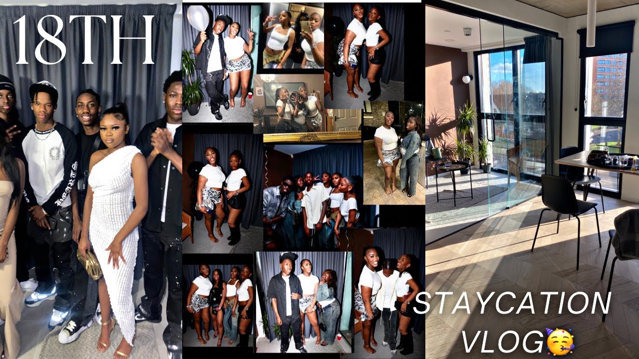 18TH STAYCATION BIRTHDAY VLOG 2023 FT FRIENDS!