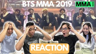 HOW ARE THEY SO GOOD??!! FIRST TIME EVER WATCHING "BTS MMA 2019 LIVE PERFORMANCE"!
