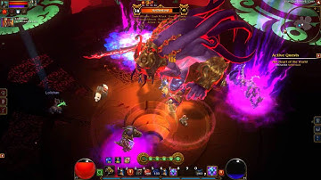 Torchlight 2 Co-Op | Engineer&Outlander Final Boss Fight