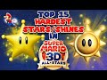 Top 15 Hardest Stars/Shines in Super Mario 3D All-Stars