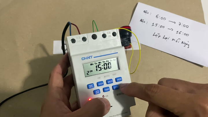 Hướng dẫn sử dụng timer hẹn giờ kg316t	Informational, Commercial