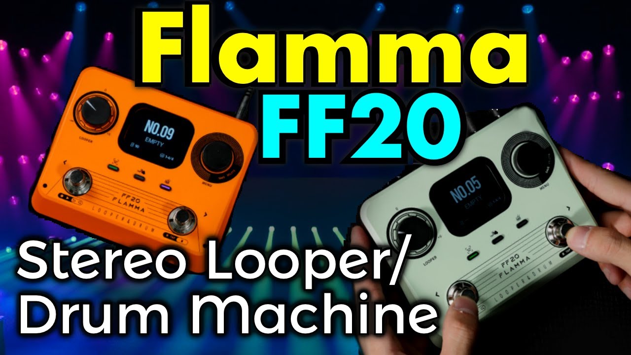 Let's Take A Look At The Flamma FF20 Stereo Looper / Drum Machine!