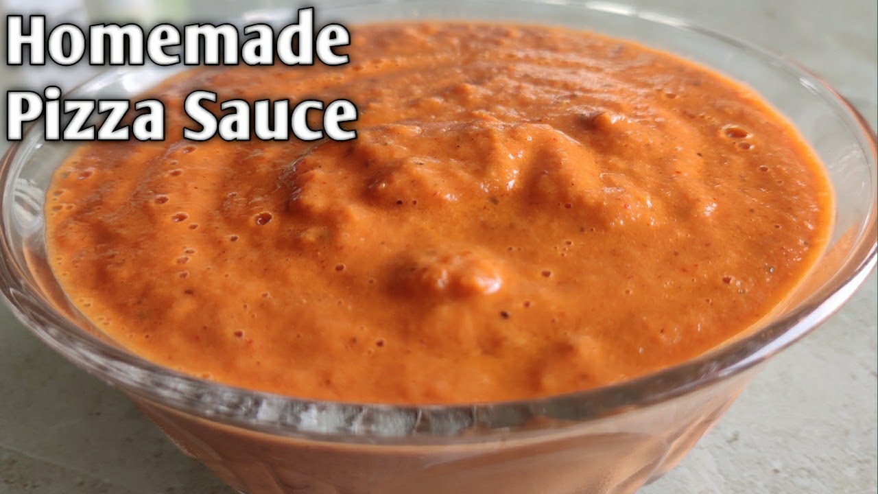 Pizza Sauce Recipe I How to make Homemade Pizza Sauce I Ghar par pizza