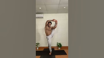 One side split | Flag Pose  #shorts #yoga #flexibility