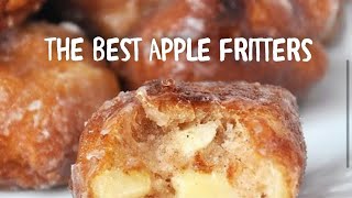 Apple Fritters Recipe. Simple Recipe. Southern Cooking at its best!