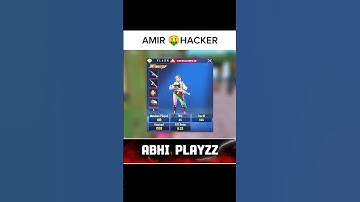 Amir 🤑 Hacker || #shorts #bandookbaaz #bgmishorts #bgmihacker
