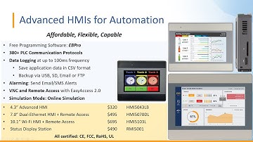 Automation: Advanced - Maple Systems Advanced HMI Webinar