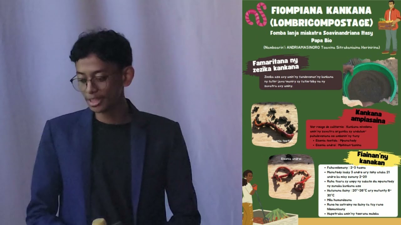 Fiompiana kankana (lombricompostage) par Toavina Sitrakaniaina Herinirina ANDRIAMASINORO