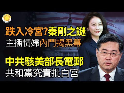 ?好大瓜？秦刚之谜：曝主播外遇私生子，内斗风波揭黑幕？美商务部长等高官电邮遭入侵，共和党要究责中共，批白宫软弱；抗共不力，布林肯被发传票；俄情报头子承认与CIA局长通话【阿波罗网AG】