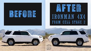 Amazing OVERLAND Suspension Install Ironman 4x4 Stage 2  Toyota 4Runner