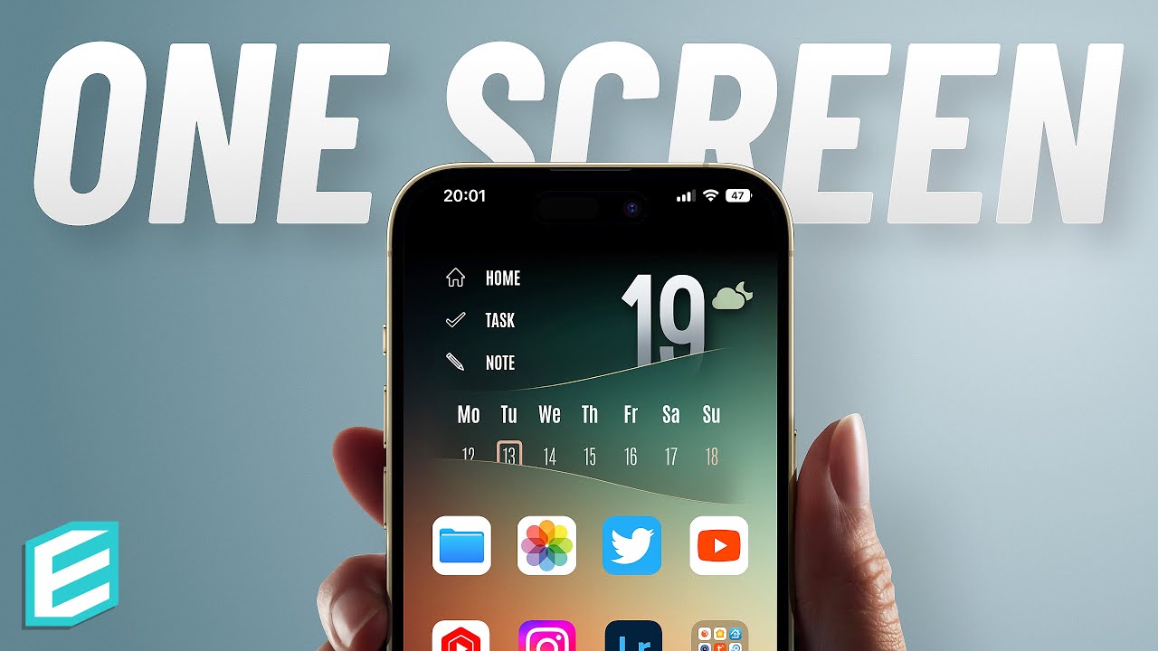 THE ULTIMATE iPhone Home Screen ft. iOS16 Guide & Setup - YouTube