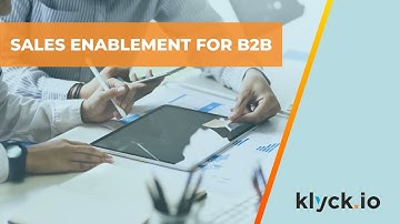 Klyck.io - Sales Enablement Software for B2B
