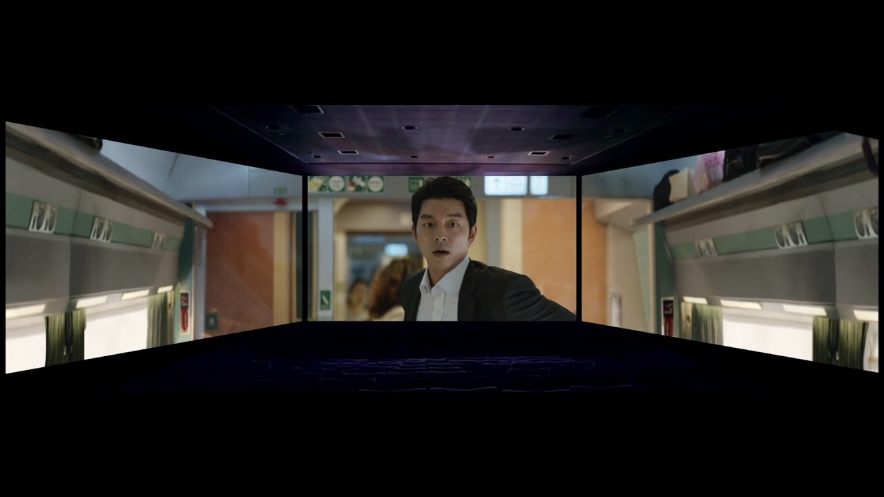 ScreenX technology projects movies onto theater walls YouTube