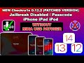 New Checkra1n 0.12.2 Patched Version Jailbreak Disabled/Passcode iPhone/iPad iOS 14.4.2/13.7/12.5.2