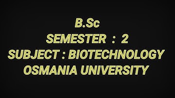 B.Sc 2 semester biotechnology previous question paper||Nucleic acids and bioinformatics|| 2019