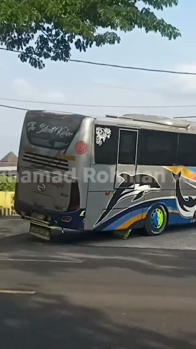 MANUVER SUGENG RAHAYU PELURU MALAM, BUS BALAP VIRAL ARTISNYA SUGENG RAHAYU