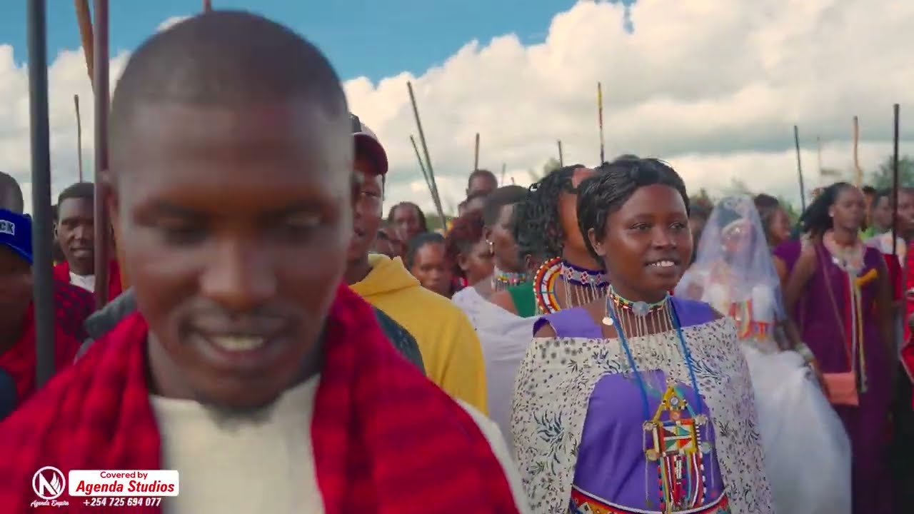 CHRISTINE WED ANDREW official full wedding video best masaai wedding