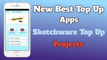 Free New Top Up App|Free Fire Top Up Swb File|Sketchware Top Up App App|Rx Earn Cash