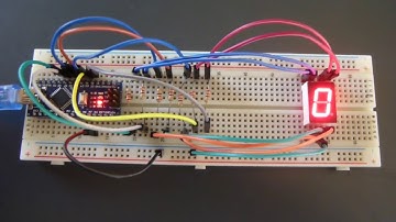 Contador de 0 - 9 con Arduino