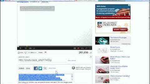 Embedding videos in Powerpoint