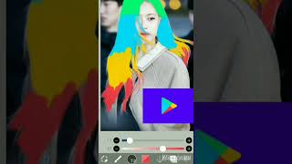 BLACKPINK ROSÉ with APP STORE hair colors 🎮 screenshot 1