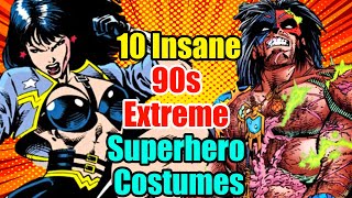 10 Insane 90s Extreme Superhero Costumes And Stories Behind them! (Explained) 10 Insane 90s Extreme Superhero Costumes And Stories Behind them! (Explained)