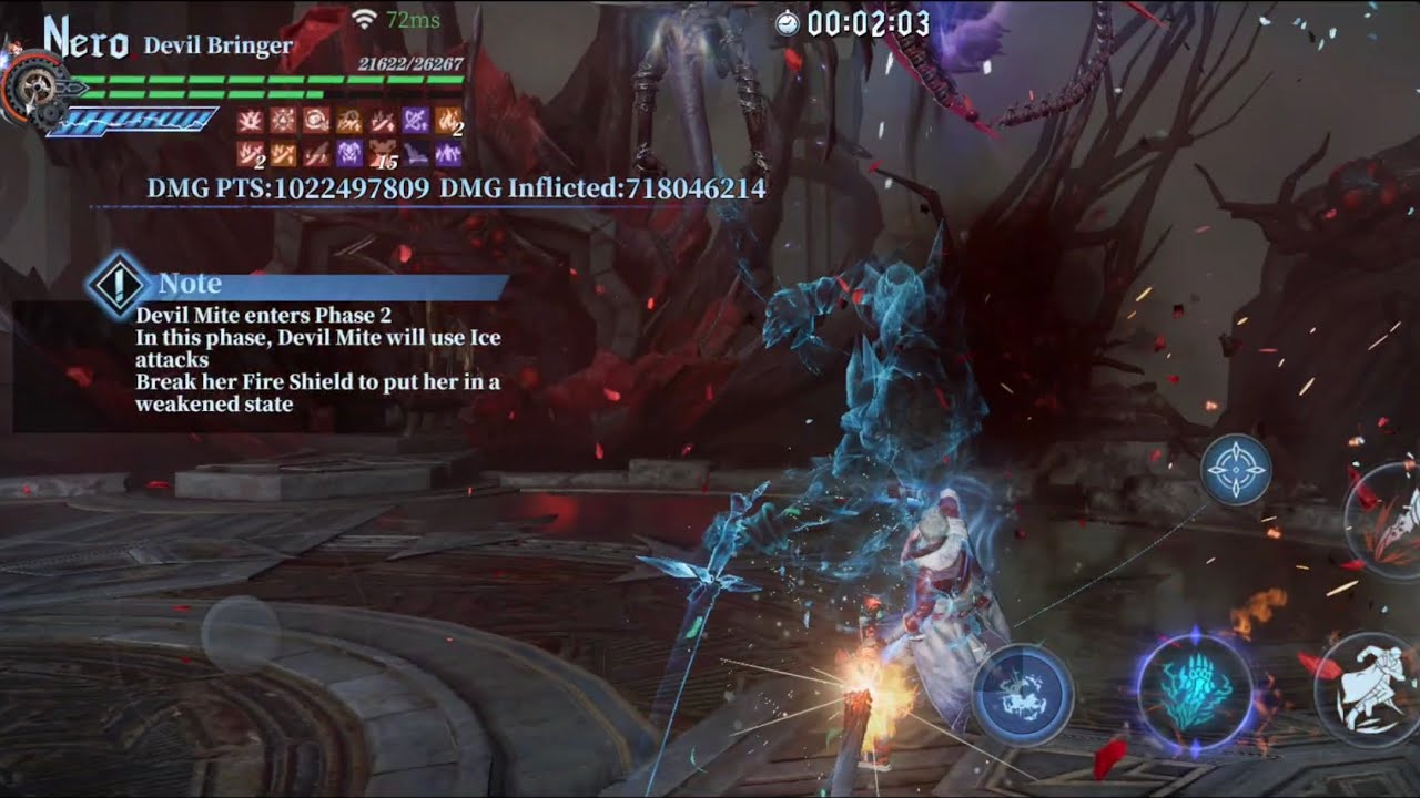 Devil Bringer Nero Takes Down HAH-S Devil Mite with Alchemical Gambler and Peerless Legend Dante