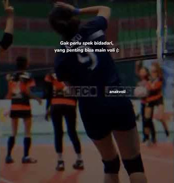 story wa voli ball#spike cewe cantik nih boss