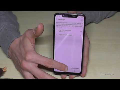 LG G8s ThinQ: How to change the language?