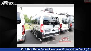 Unbelievable 2024 Thor Motor Coach Sequence Class B RV For Sale in Attalla, AL | RVUSA.com