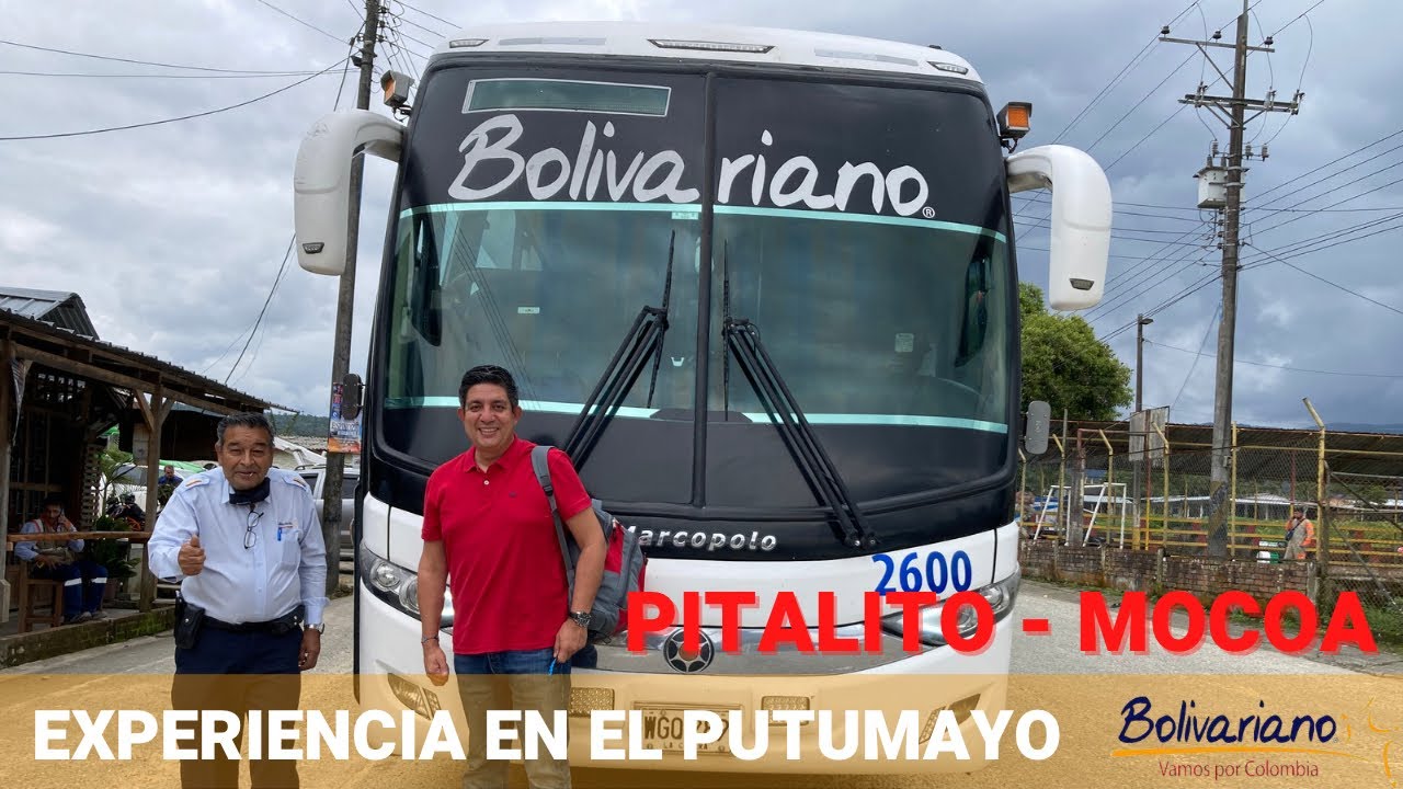 Viajamos a Mocoa Putumayo en Expreso Bolivariano #expresobolivarianos #marcopolo #viajarenbus