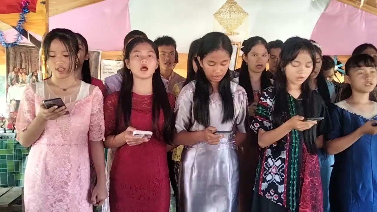 Voc grup muda-mudi GNKP-I Gersindo, sangat mengesankan hati semua orang