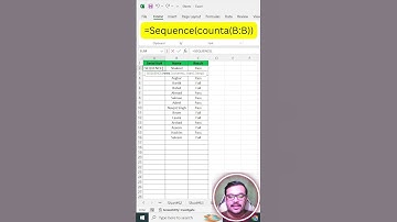 Automated serial number in excel #excel #excelformula #exceltips #dailylearning #tricks #windows