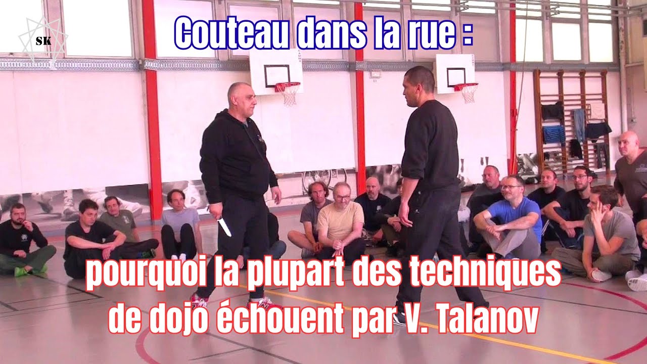 Couteau dans la rue  pourquoi la plupart des techniques de dojo échouent !