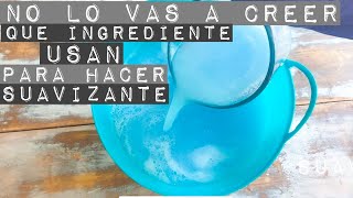 SUAVIZANTE DE TELAS hazlo con solo 2 ingredientes