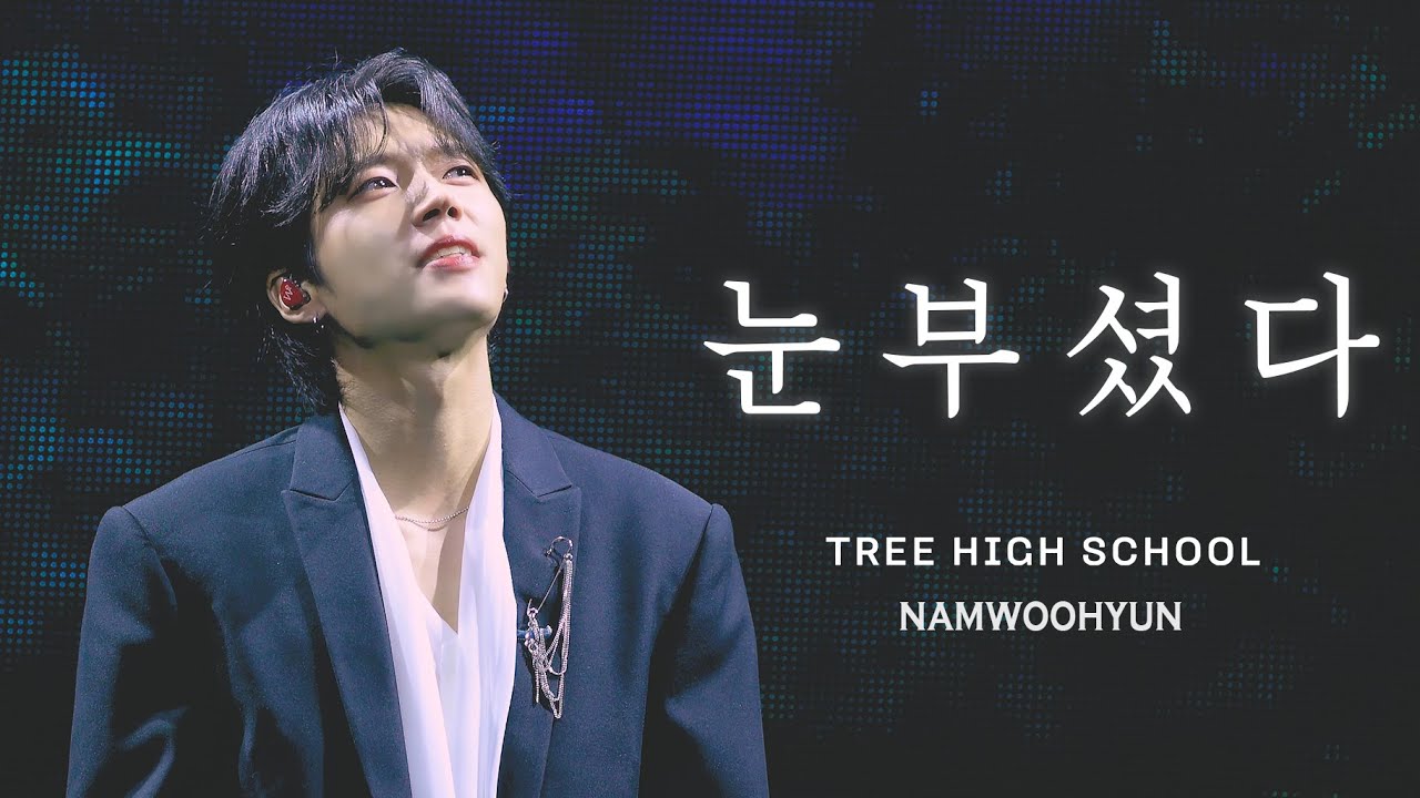 [4K] 250816 식목일5 TREE HIGH SCHOOL - '눈부셨다' 남우현 직캠 | WOOHYUN FANCAM