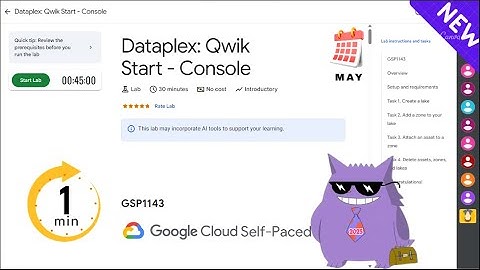 Dataplex: Qwik Start - Console | #2025 | #GSP1143 |#qwiklabs |Solution