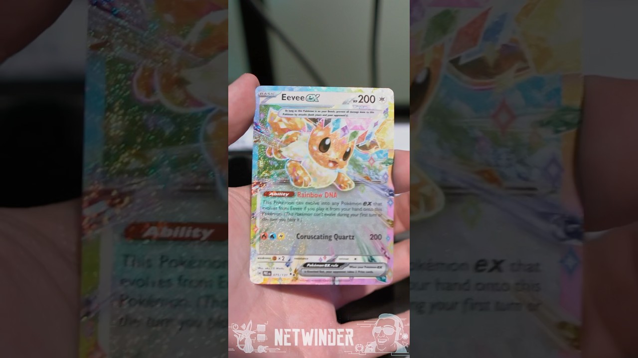 Совершенно новый Иви из серии Tera Type от Prismatic Evolutions! #eeveeevolutions