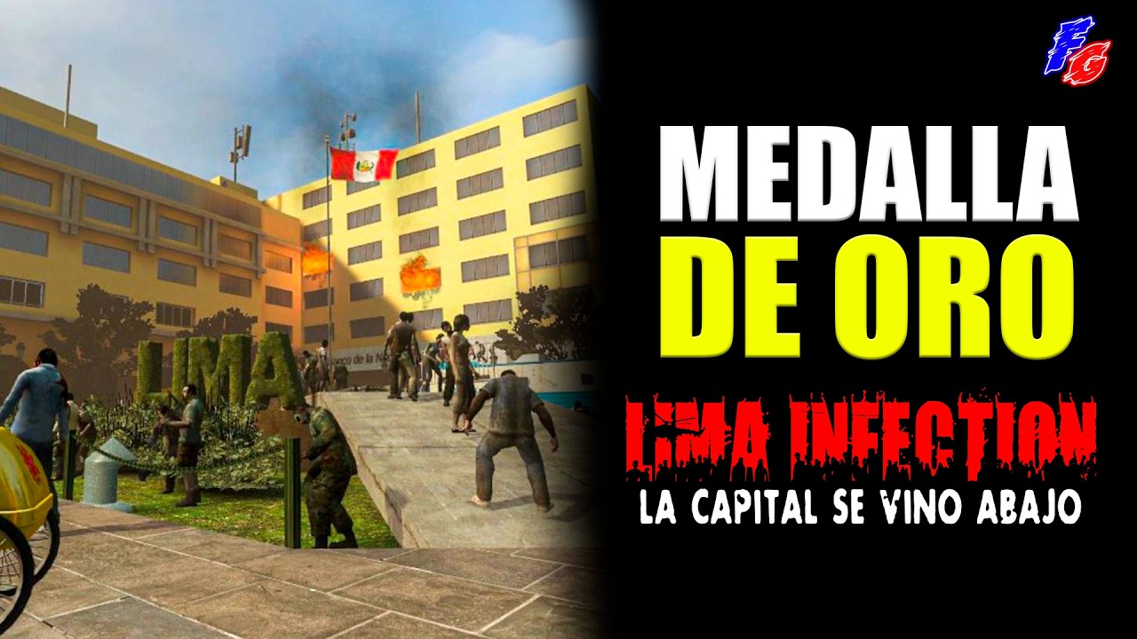 LIMA INFECTION: MEDALLA DE ORO en SUPERVIVENCIA – Left 4 Dead 2